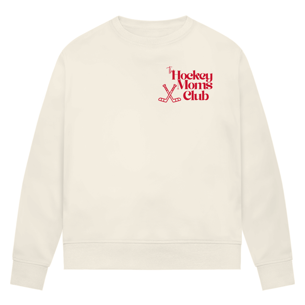 Ladies Sweatshirt THE HOCKEY MOMS CLUB