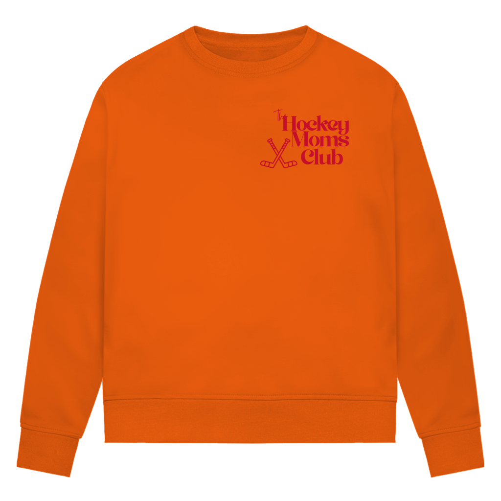 Ladies Sweatshirt THE HOCKEY MOMS CLUB