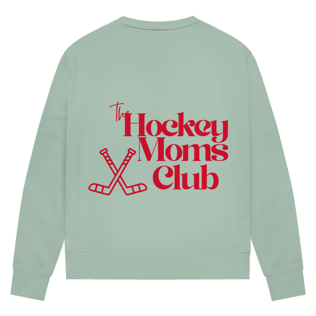 Ladies Sweatshirt THE HOCKEY MOMS CLUB