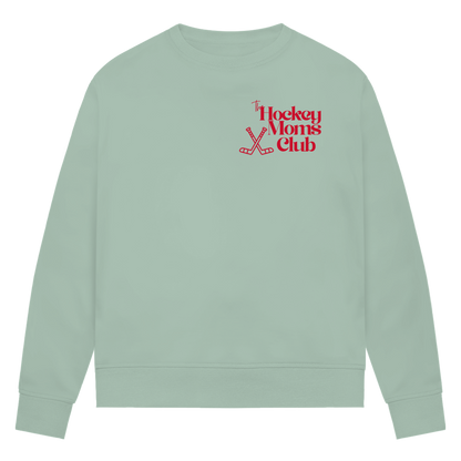 Ladies Sweatshirt THE HOCKEY MOMS CLUB