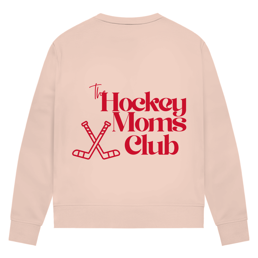 Ladies Sweatshirt THE HOCKEY MOMS CLUB