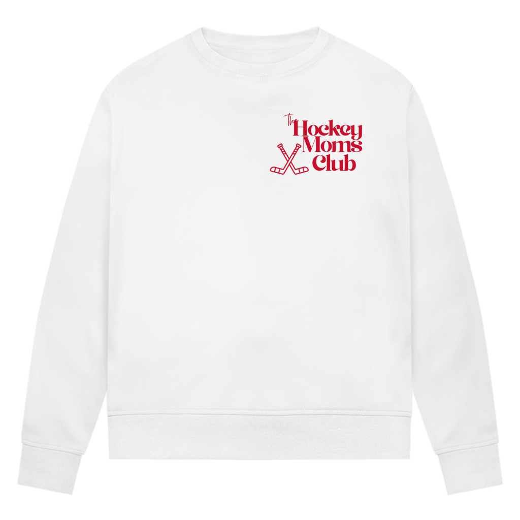 Ladies Sweatshirt THE HOCKEY MOMS CLUB