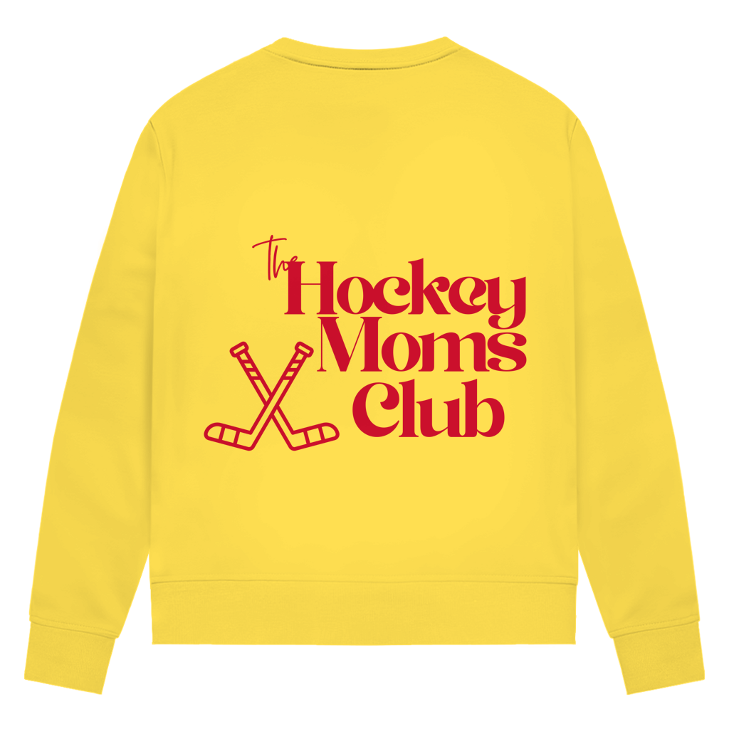 Ladies Sweatshirt THE HOCKEY MOMS CLUB