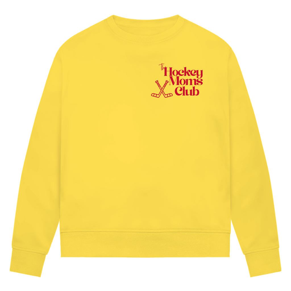 Ladies Sweatshirt THE HOCKEY MOMS CLUB