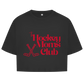 Ladies Crop Top THE HOCKEY MOMS CLUB
