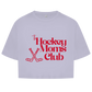 Ladies Crop Top THE HOCKEY MOMS CLUB