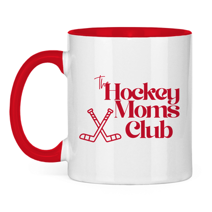 Tasse zweifarbig THE HOCKEY MOMS CLUB