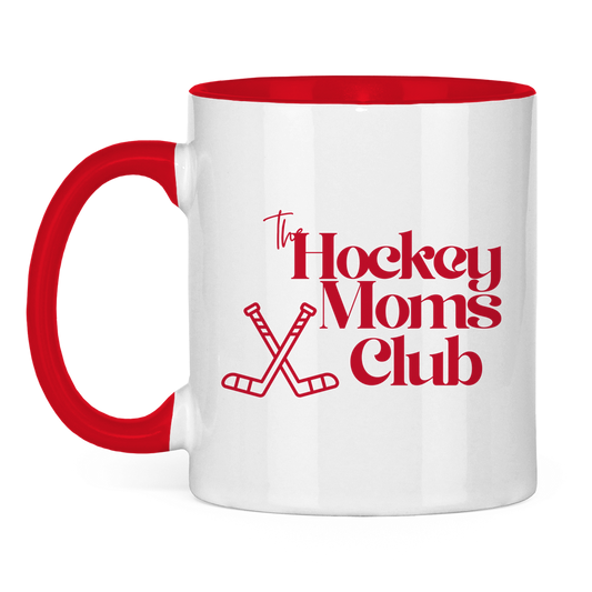 Tasse zweifarbig THE HOCKEY MOMS CLUB