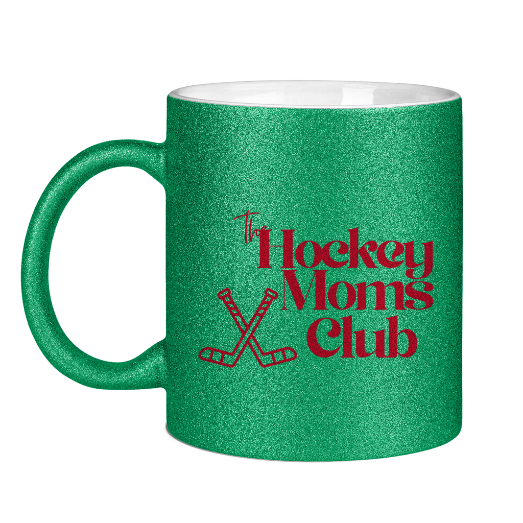 Glitzertasse THE HOCKEY MOMS CLUB