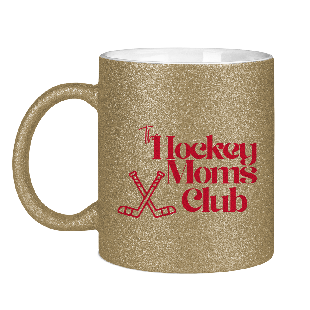 Glitzertasse THE HOCKEY MOMS CLUB