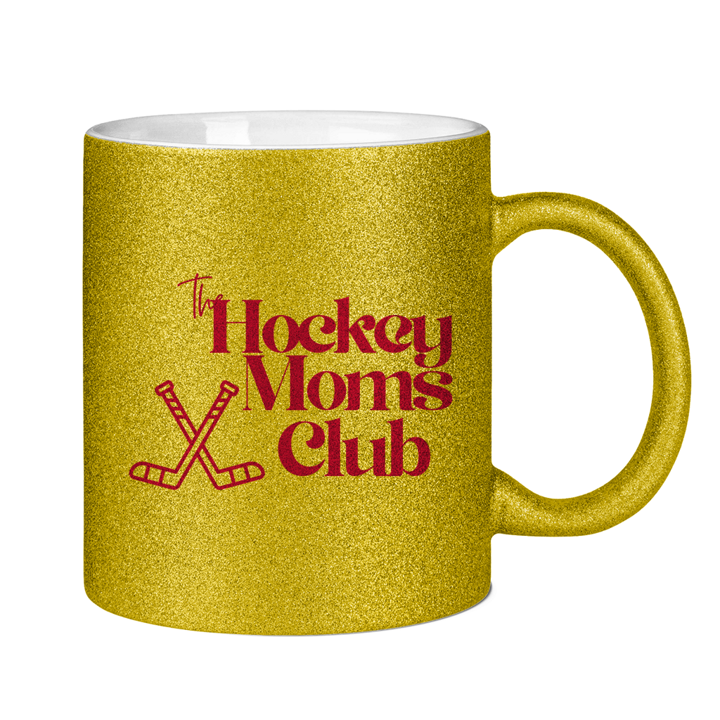 Glitzertasse THE HOCKEY MOMS CLUB