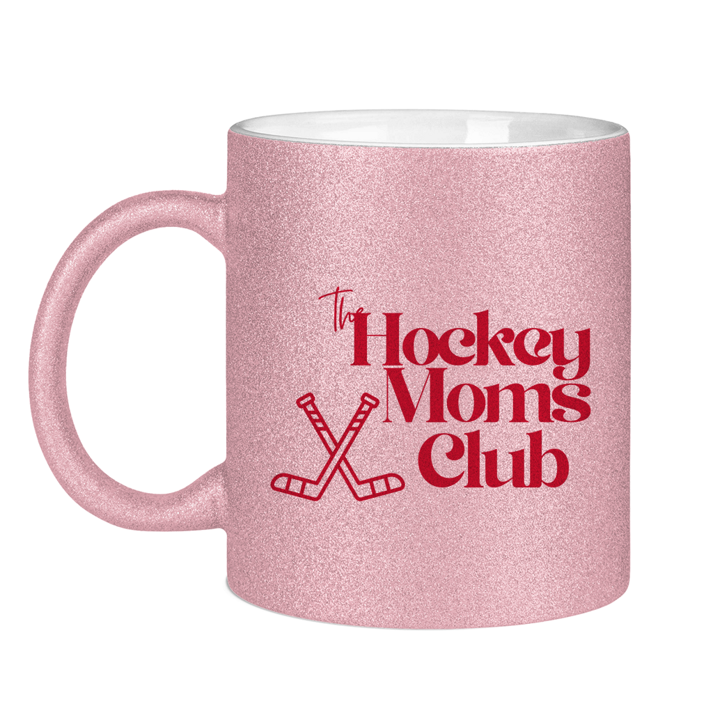 Glitzertasse THE HOCKEY MOMS CLUB