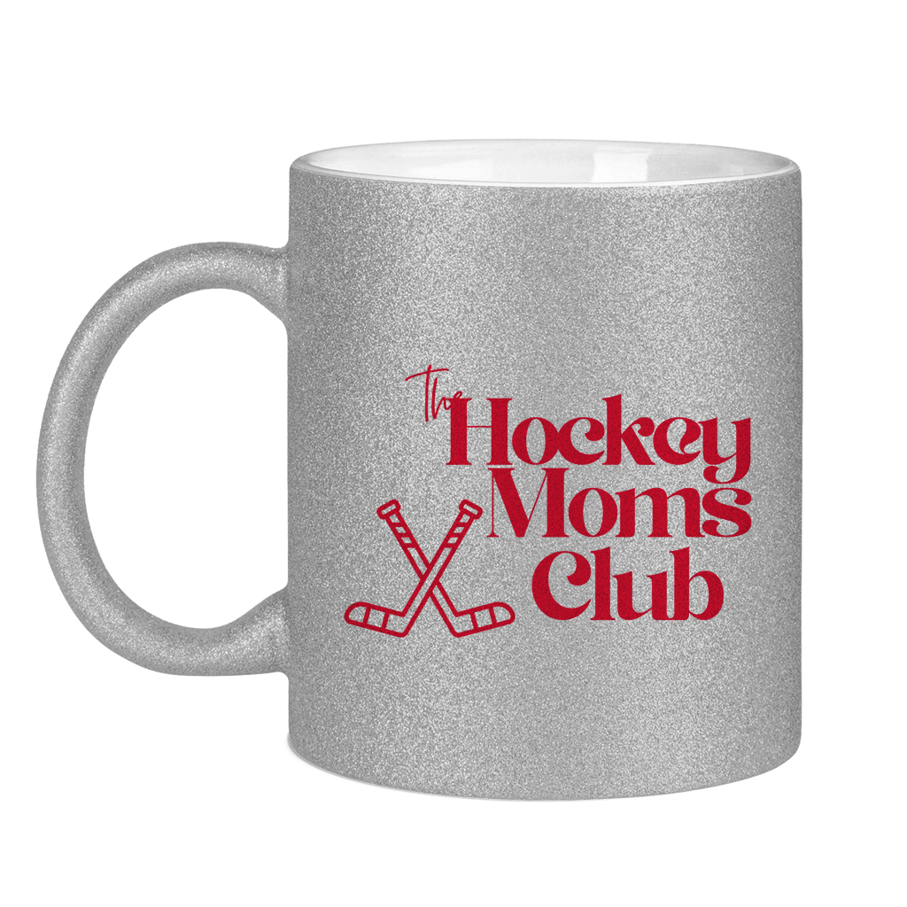 Glitzertasse THE HOCKEY MOMS CLUB
