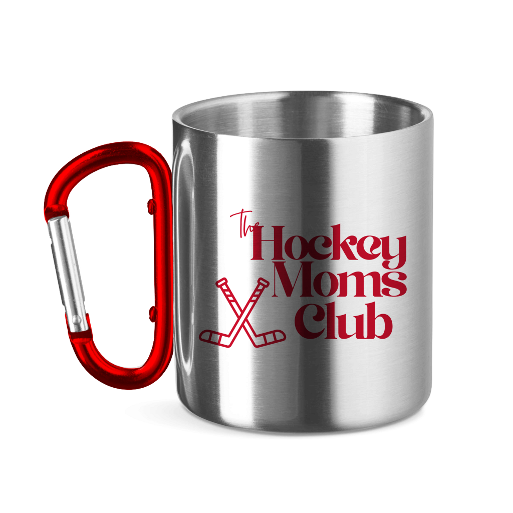 Edelstahltasse THE HOCKEY MOMS CLUB