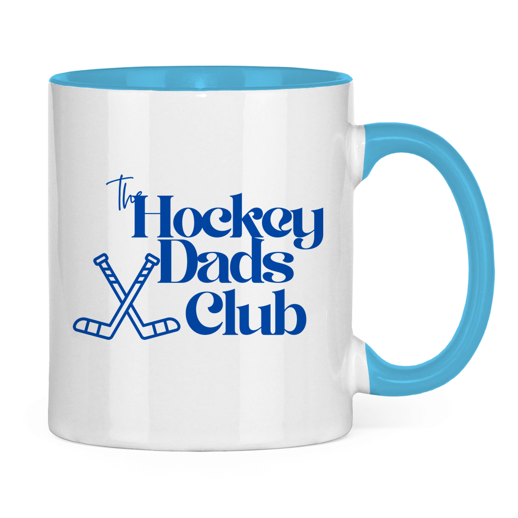 Tasse zweifarbig THE HOCKEY DADS CLUB