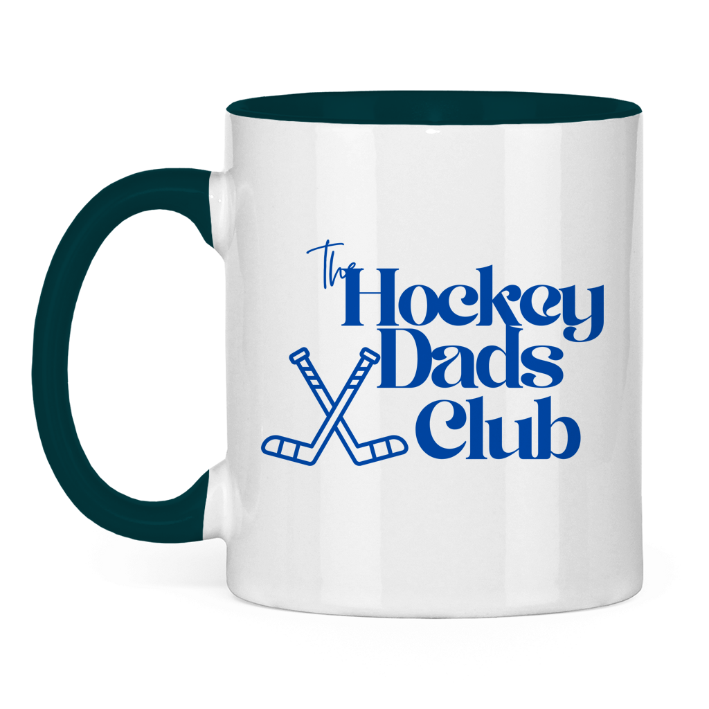 Tasse zweifarbig THE HOCKEY DADS CLUB