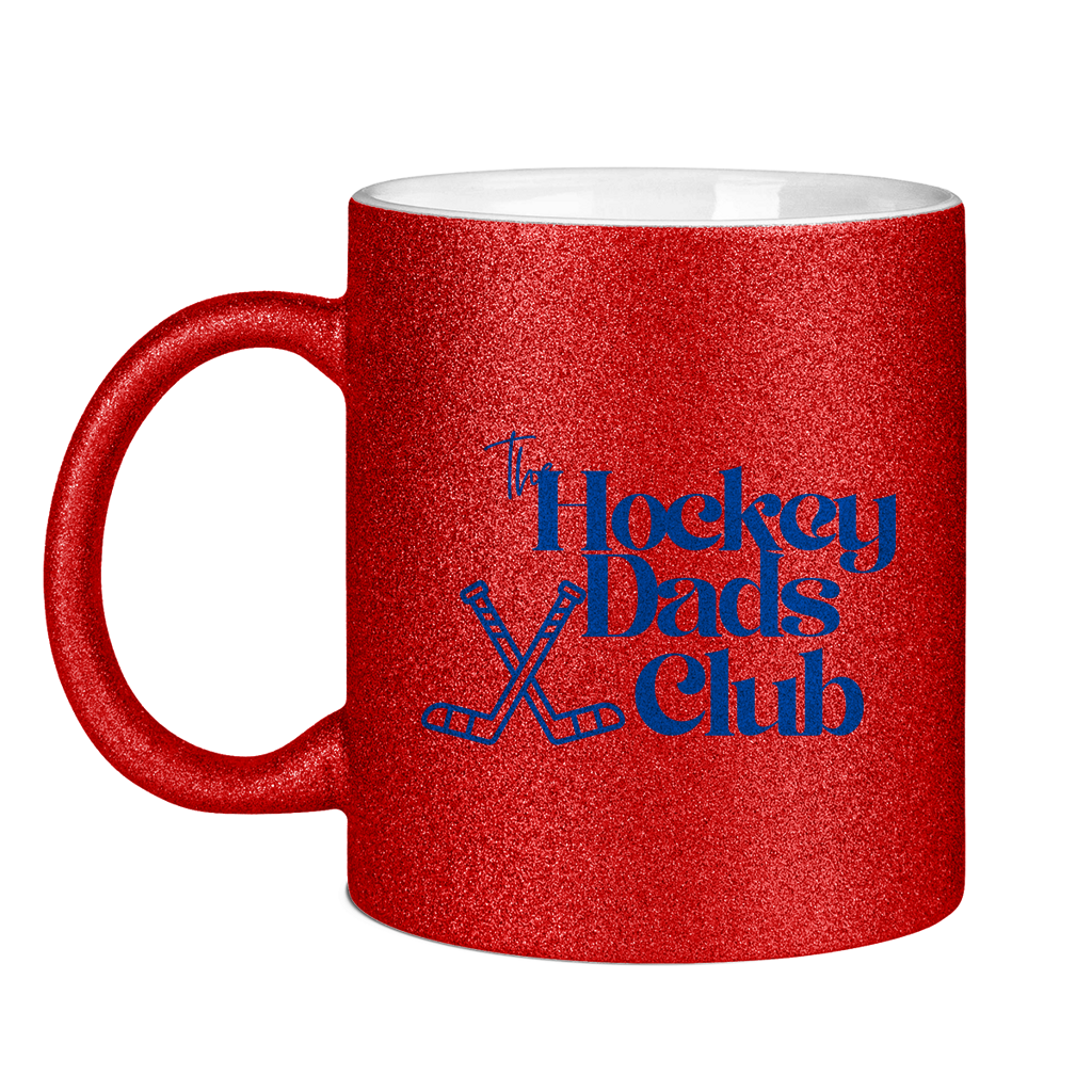Glitzertasse THE HOCKEY DADS CLUB