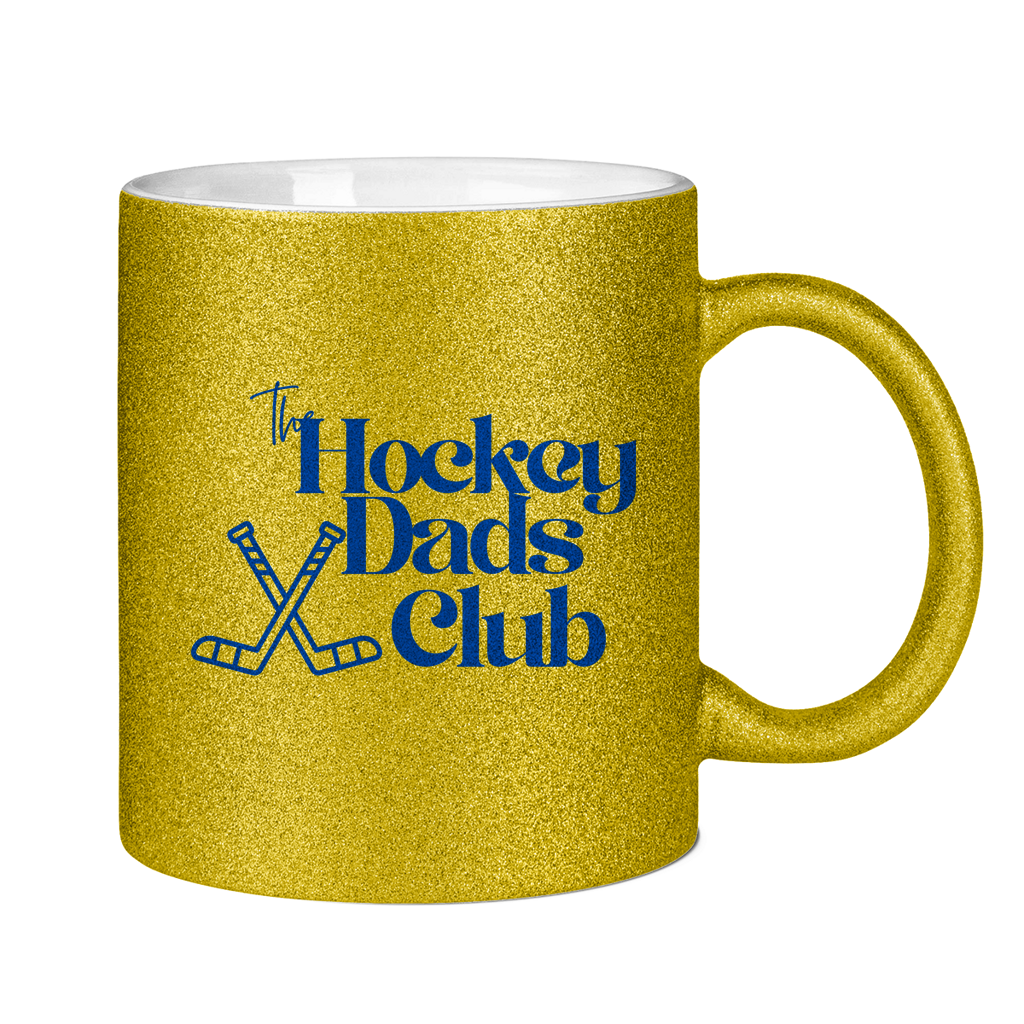 Glitzertasse THE HOCKEY DADS CLUB