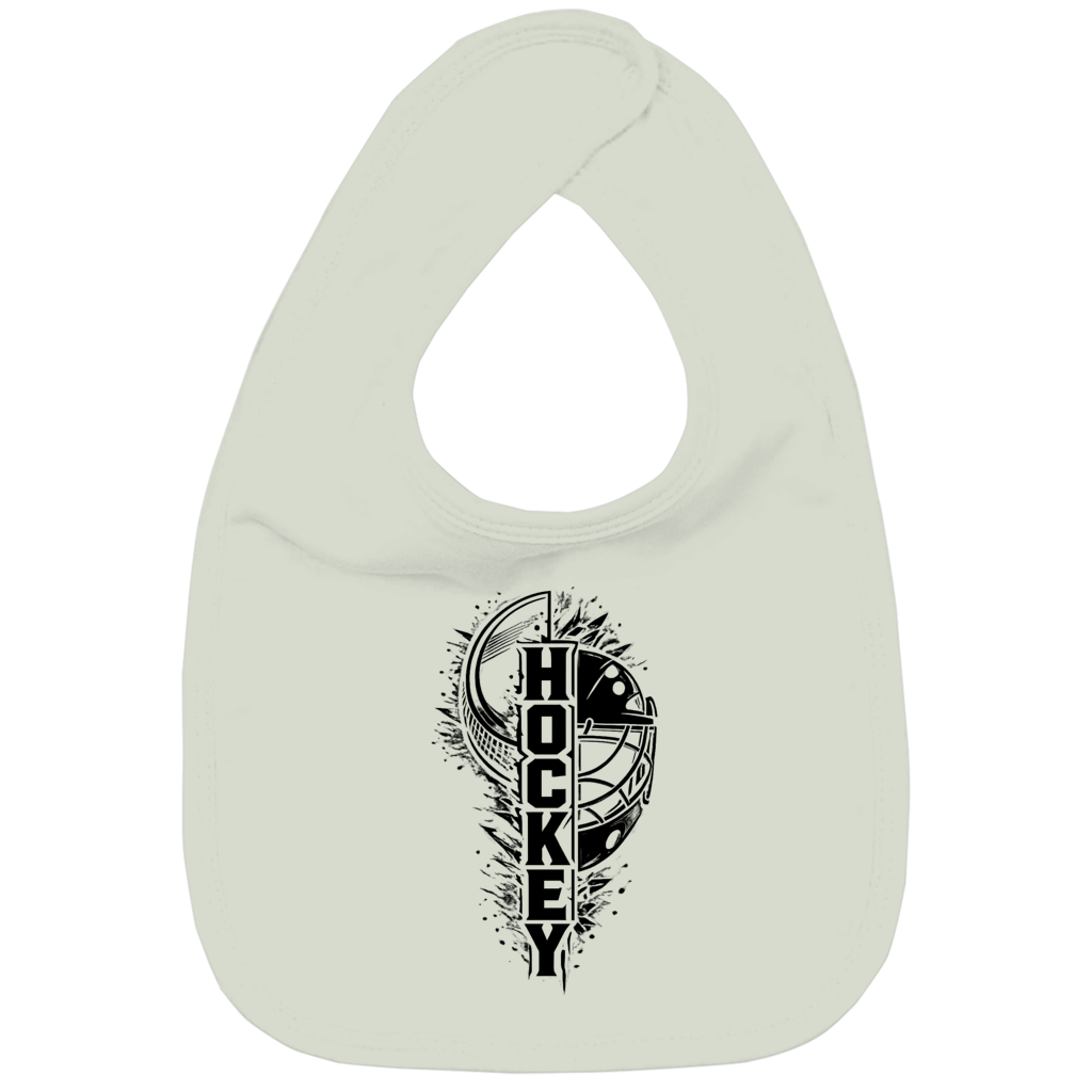 Kinder Bio Lätzchen HOCKEY PUCK MASKE