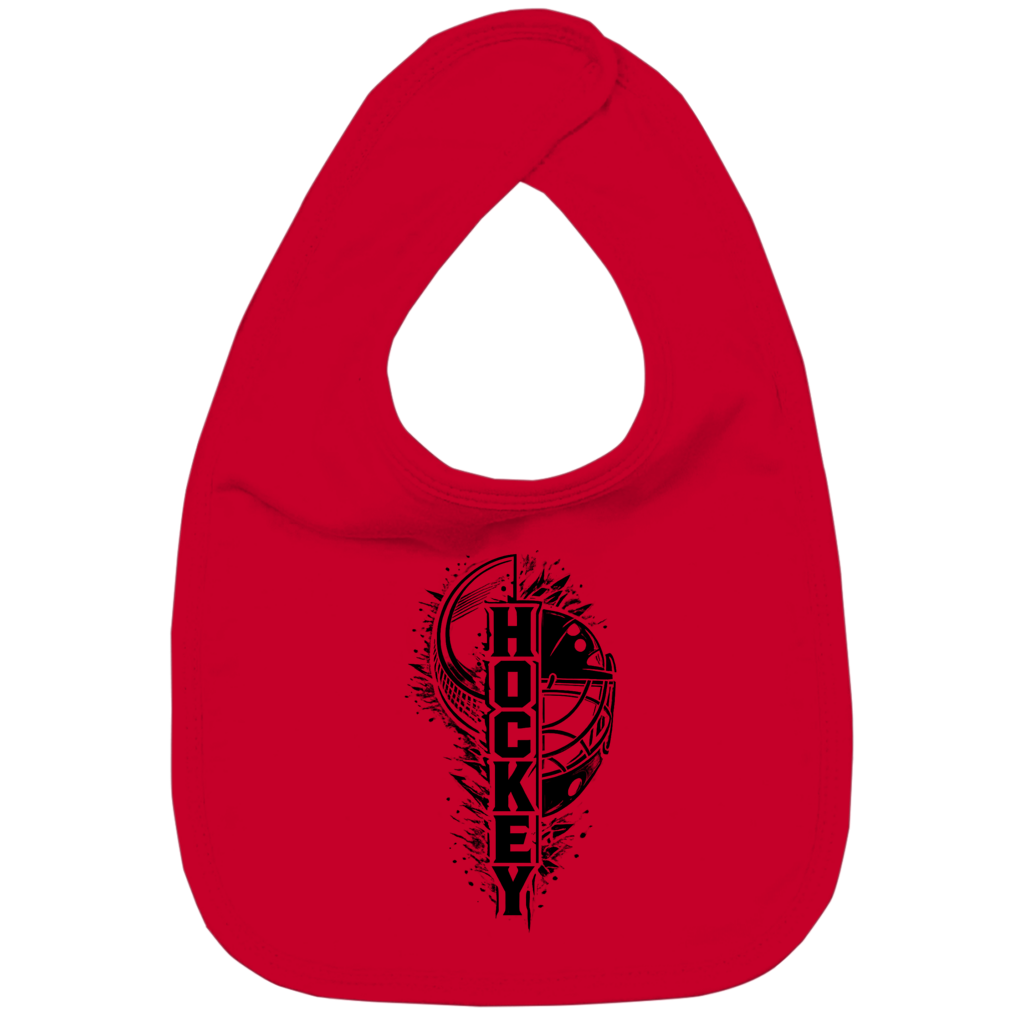 Kinder Bio Lätzchen HOCKEY PUCK MASKE