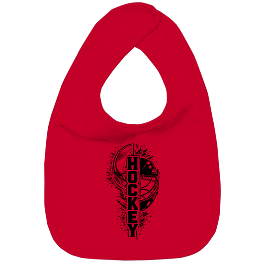 Kinder Bio Lätzchen HOCKEY PUCK MASKE