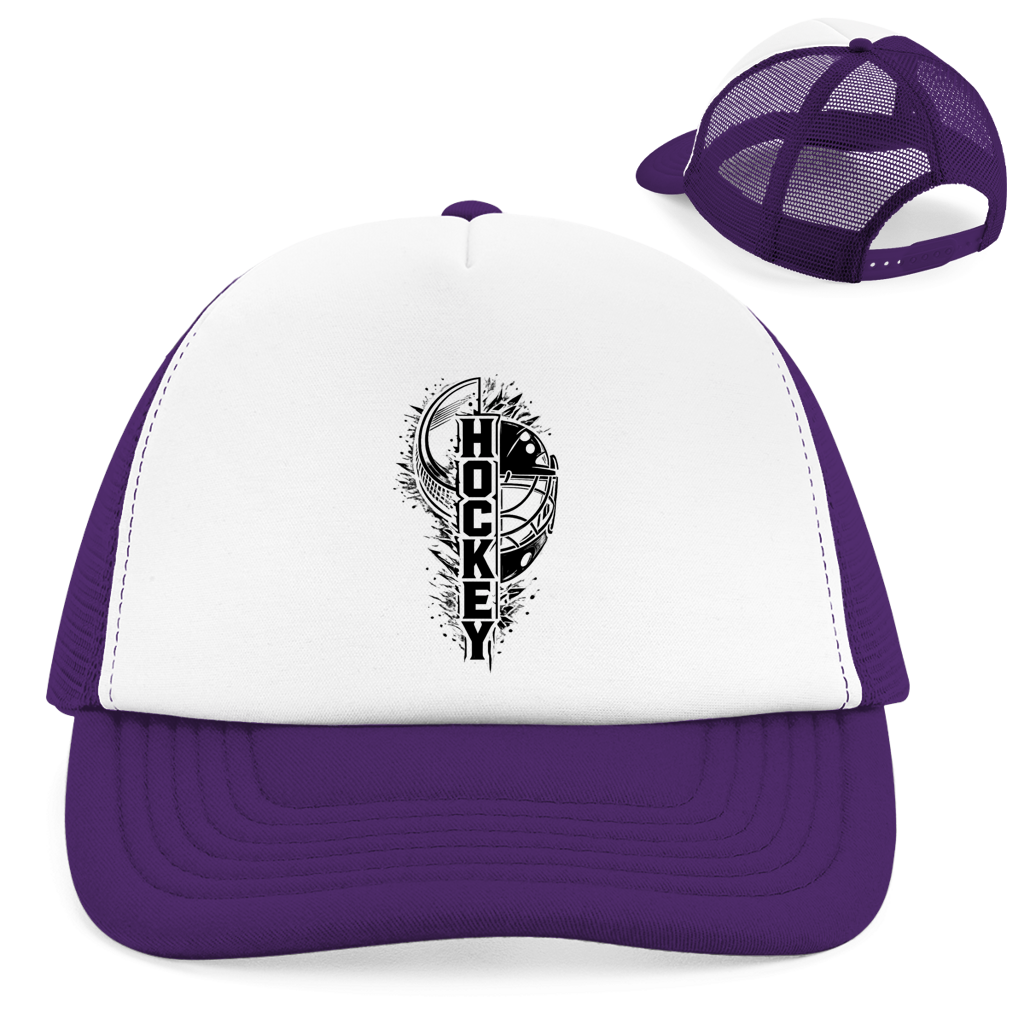 Retro Cap HOCKEY PUCK MASKE