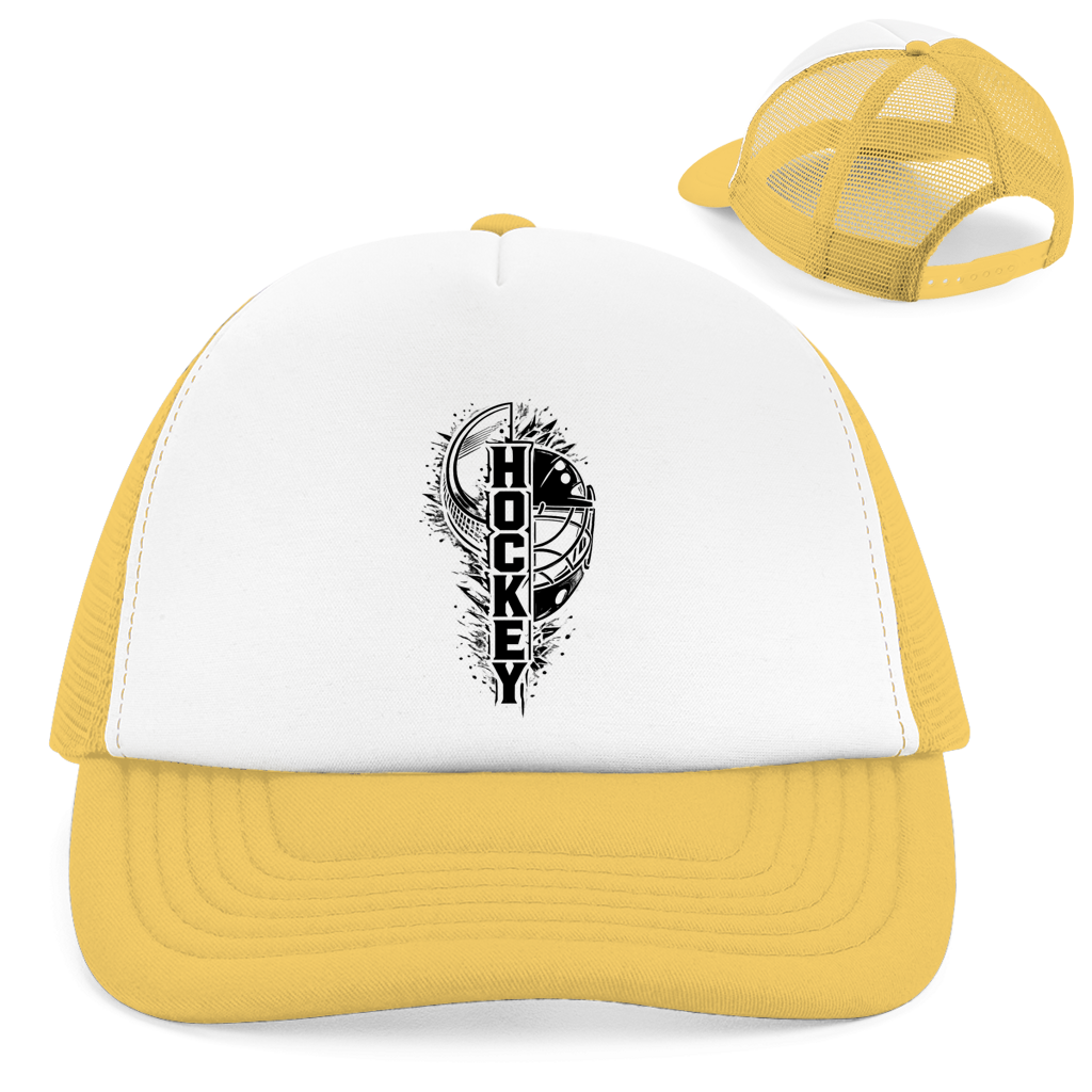 Retro Cap HOCKEY PUCK MASKE