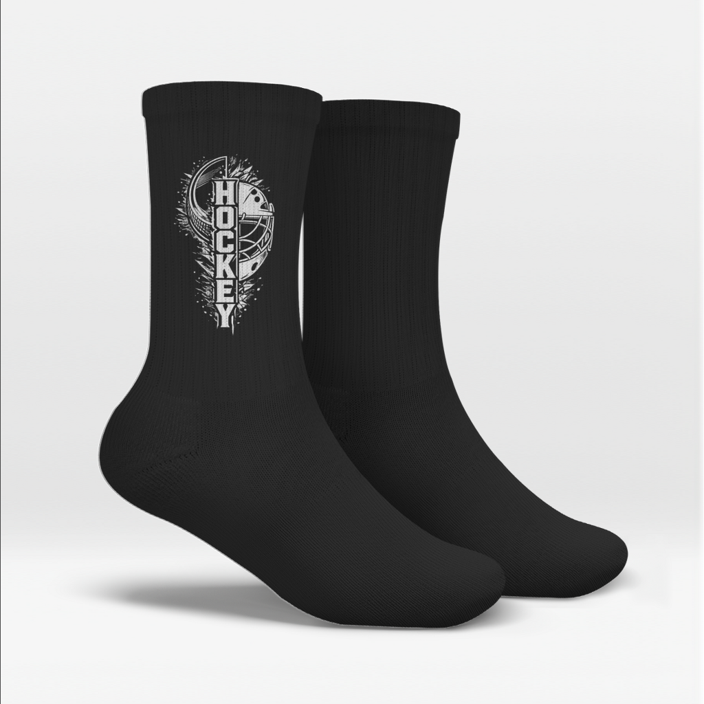 Socken HOCKEY PUCK MASKE