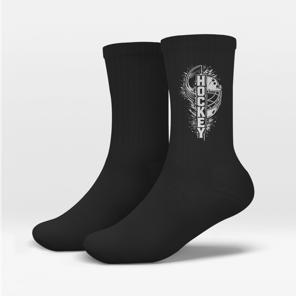Socken HOCKEY PUCK MASKE