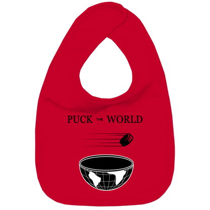 Kinder Bio Lätzchen PUCK THE WORLD