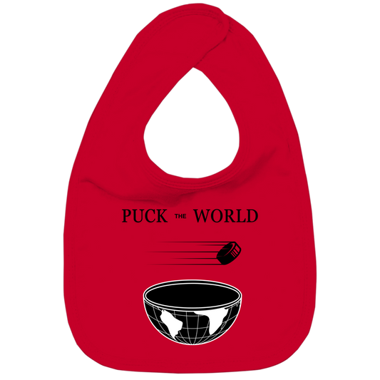 Kinder Bio Lätzchen PUCK THE WORLD