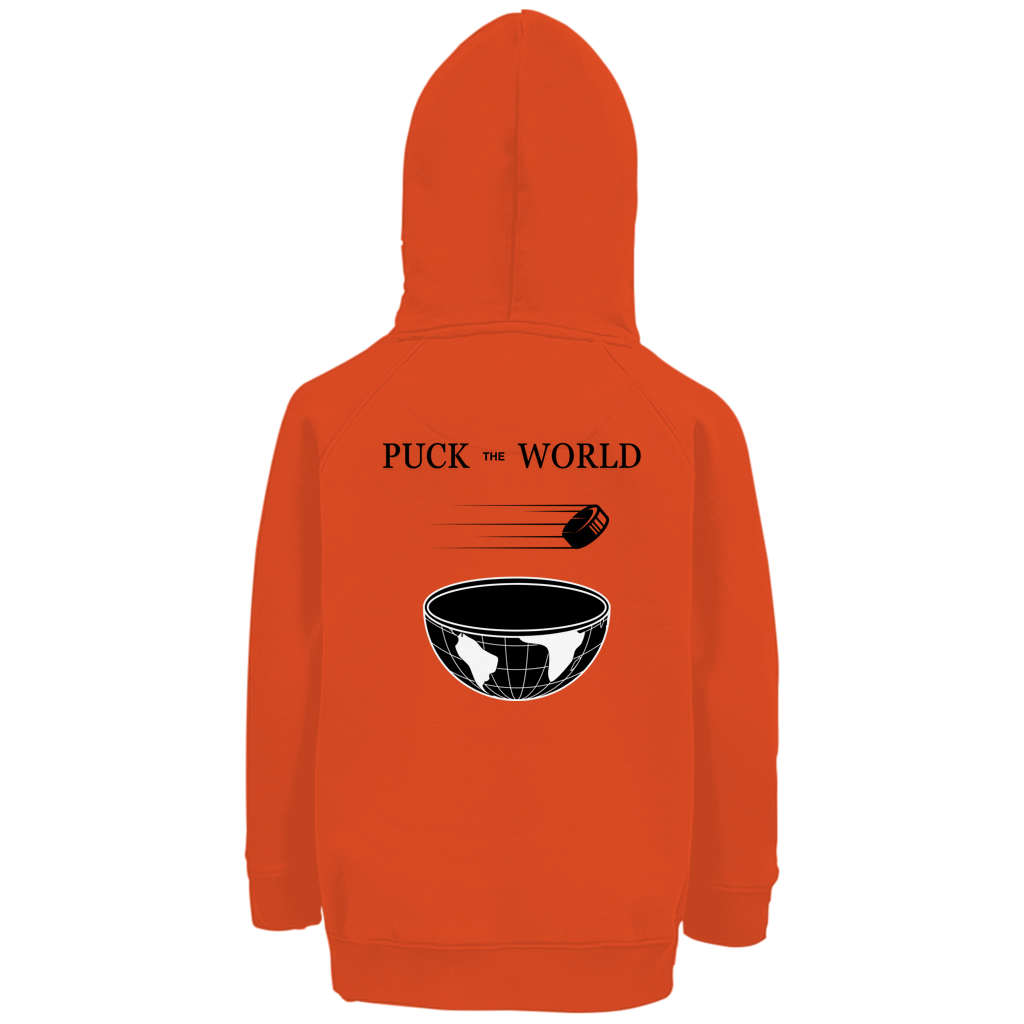Kinder Hoodie PUCK THE WORLD