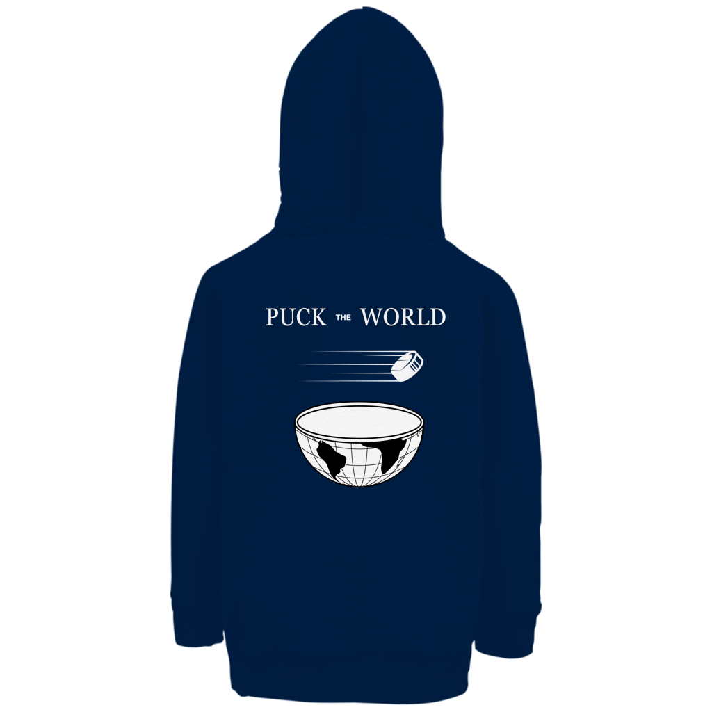 Kinder Hoodie PUCK THE WORLD