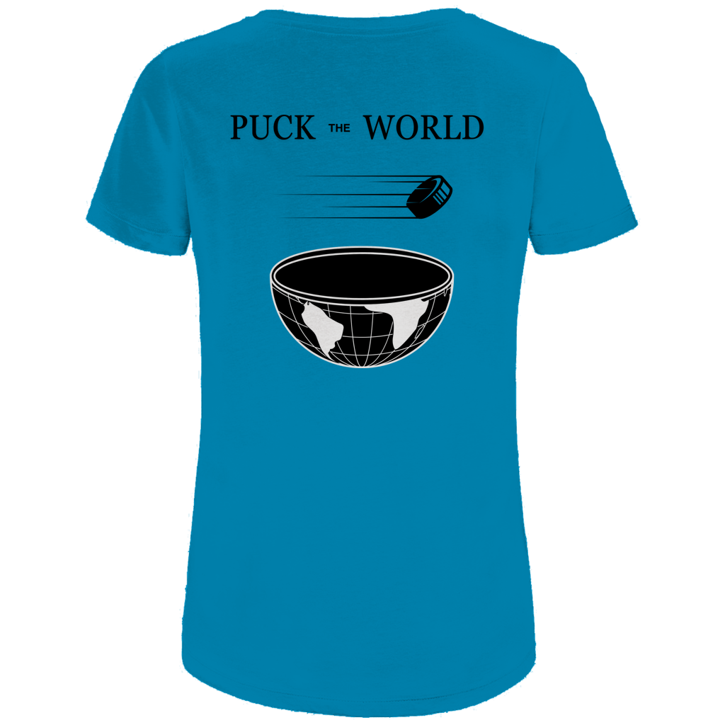 Damen T-Shirt PUCK THE WORLD