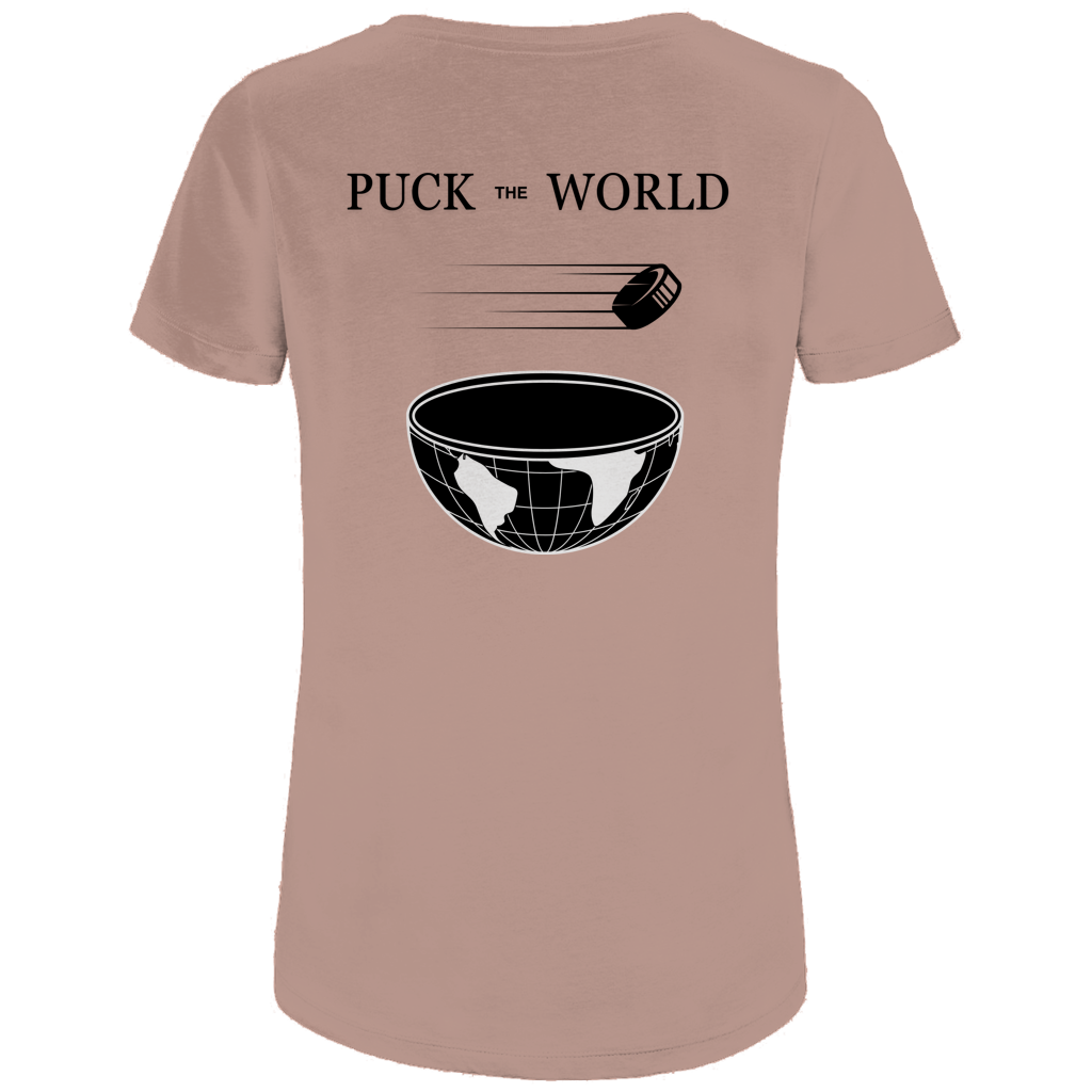 Damen T-Shirt PUCK THE WORLD