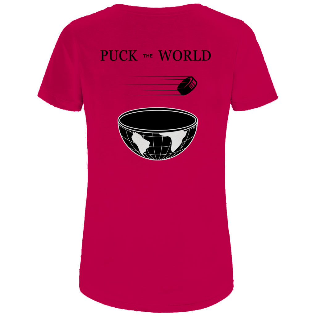 Damen T-Shirt PUCK THE WORLD