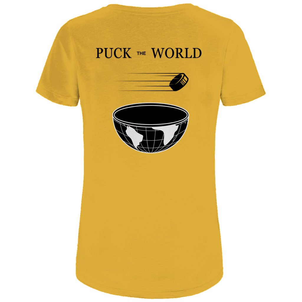 Damen T-Shirt PUCK THE WORLD