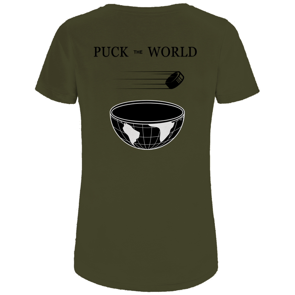Damen T-Shirt PUCK THE WORLD