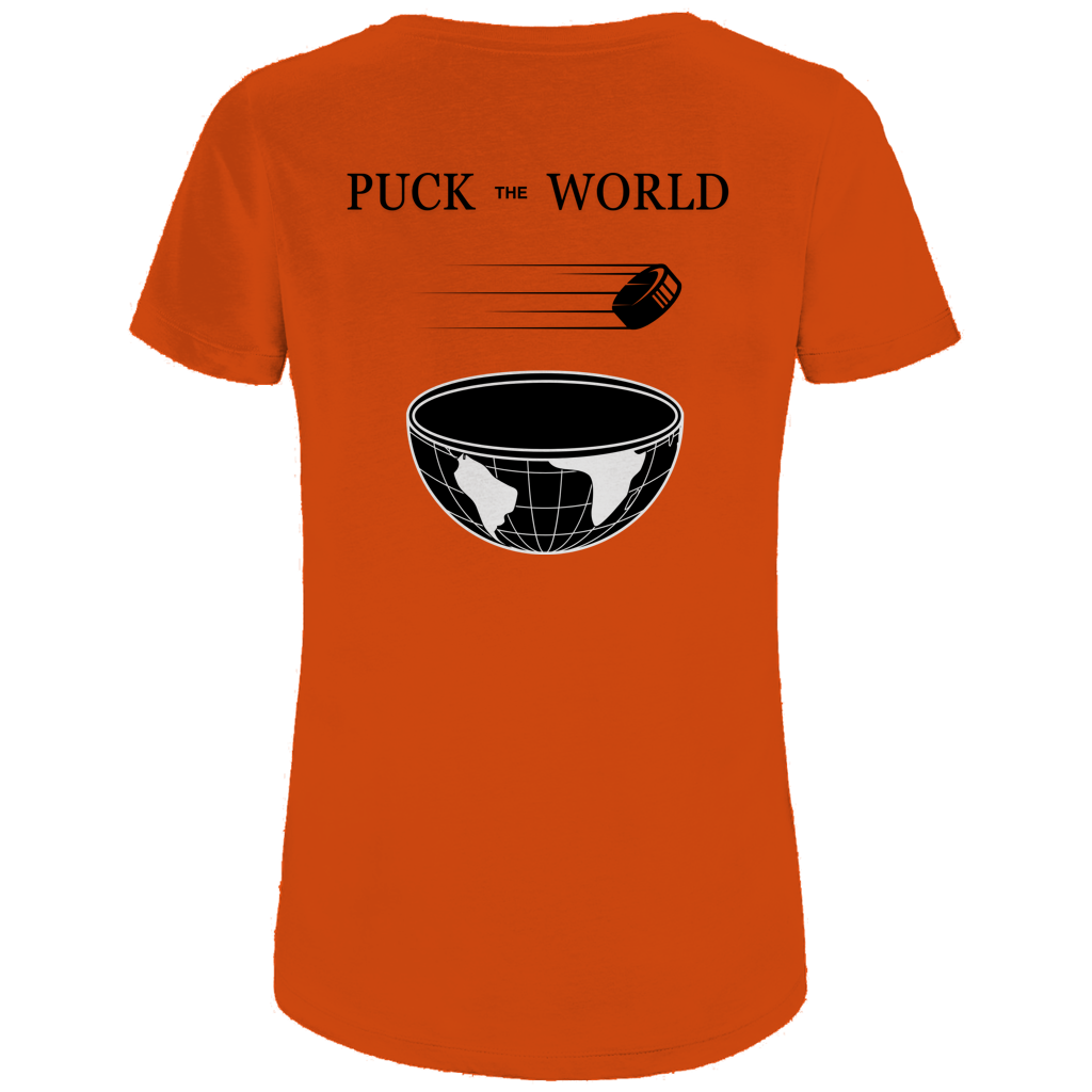Damen T-Shirt PUCK THE WORLD