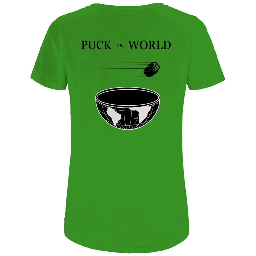 Damen T-Shirt PUCK THE WORLD