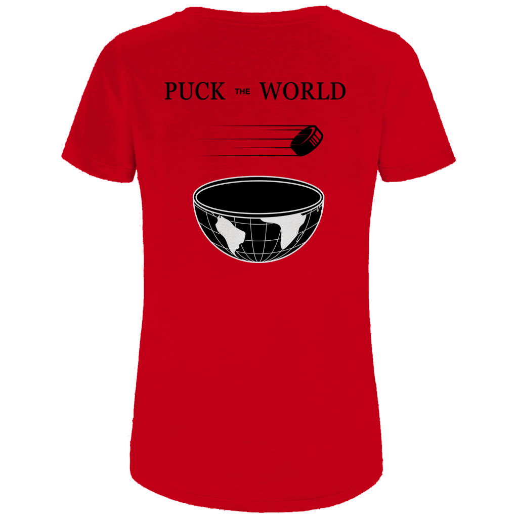 Damen T-Shirt PUCK THE WORLD