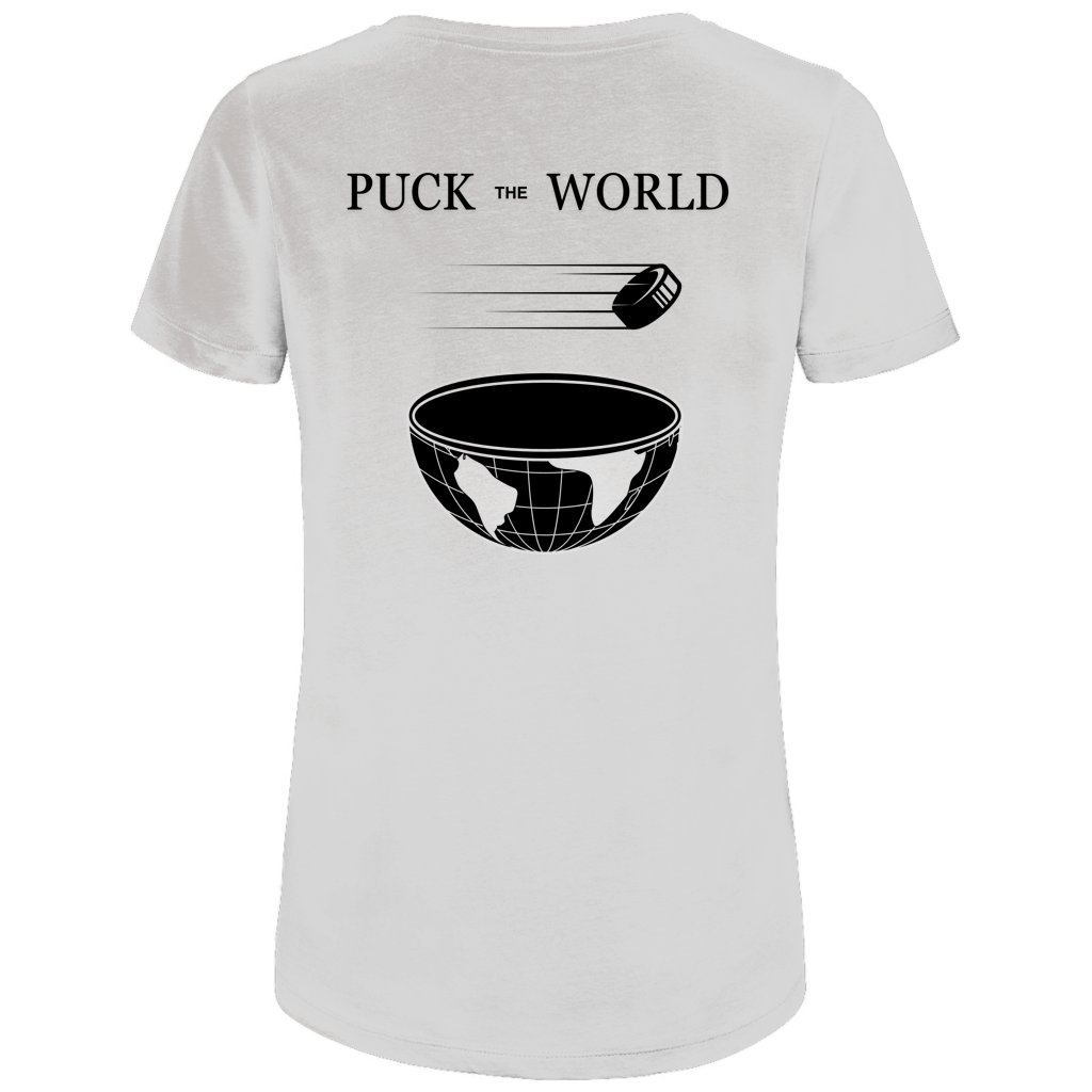 Damen T-Shirt PUCK THE WORLD