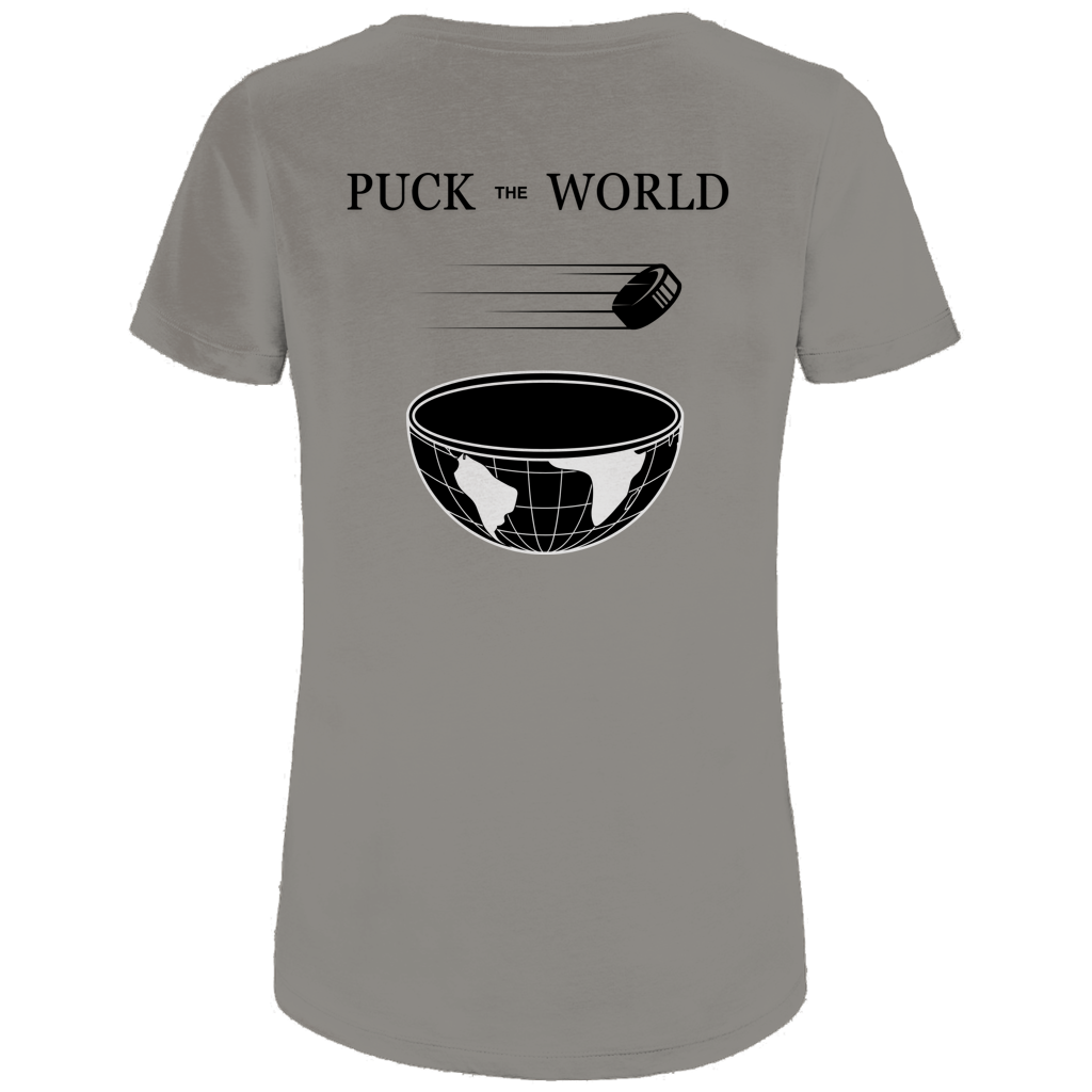 Damen T-Shirt PUCK THE WORLD