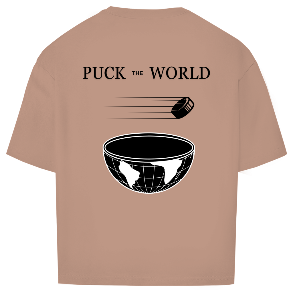 Oversize T-Shirt PUCK THE WORLD