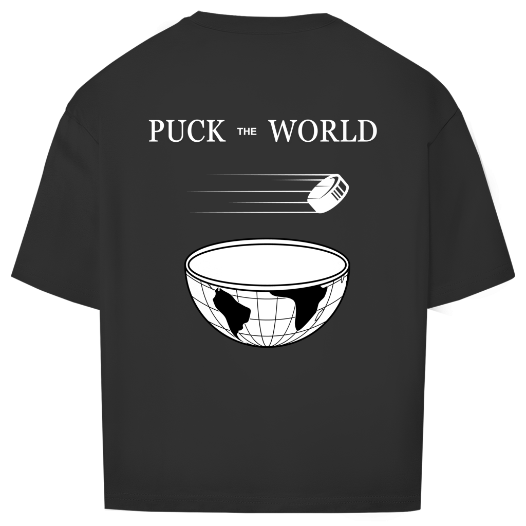 Oversize T-Shirt PUCK THE WORLD