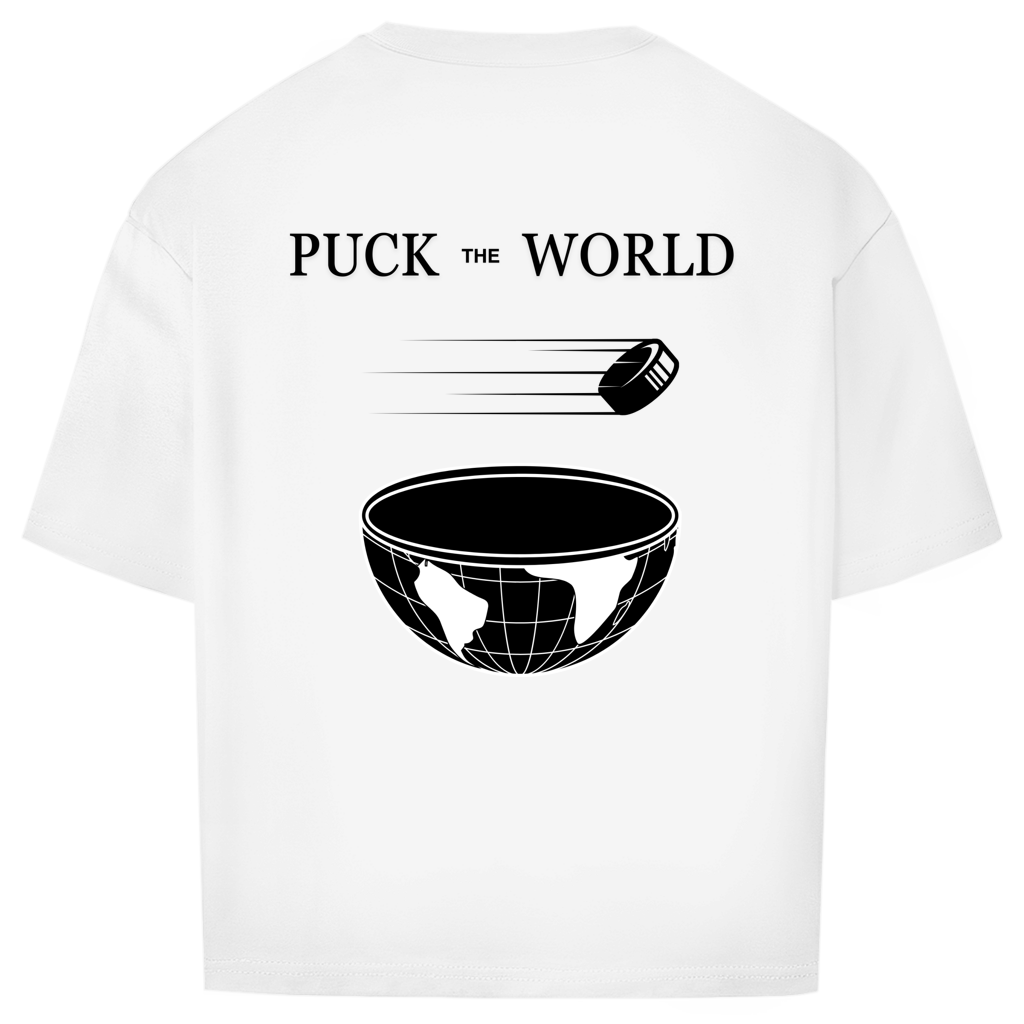 Oversize T-Shirt PUCK THE WORLD
