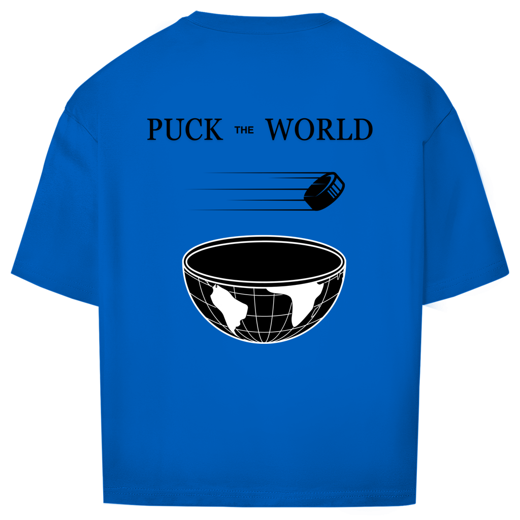 Oversize T-Shirt PUCK THE WORLD