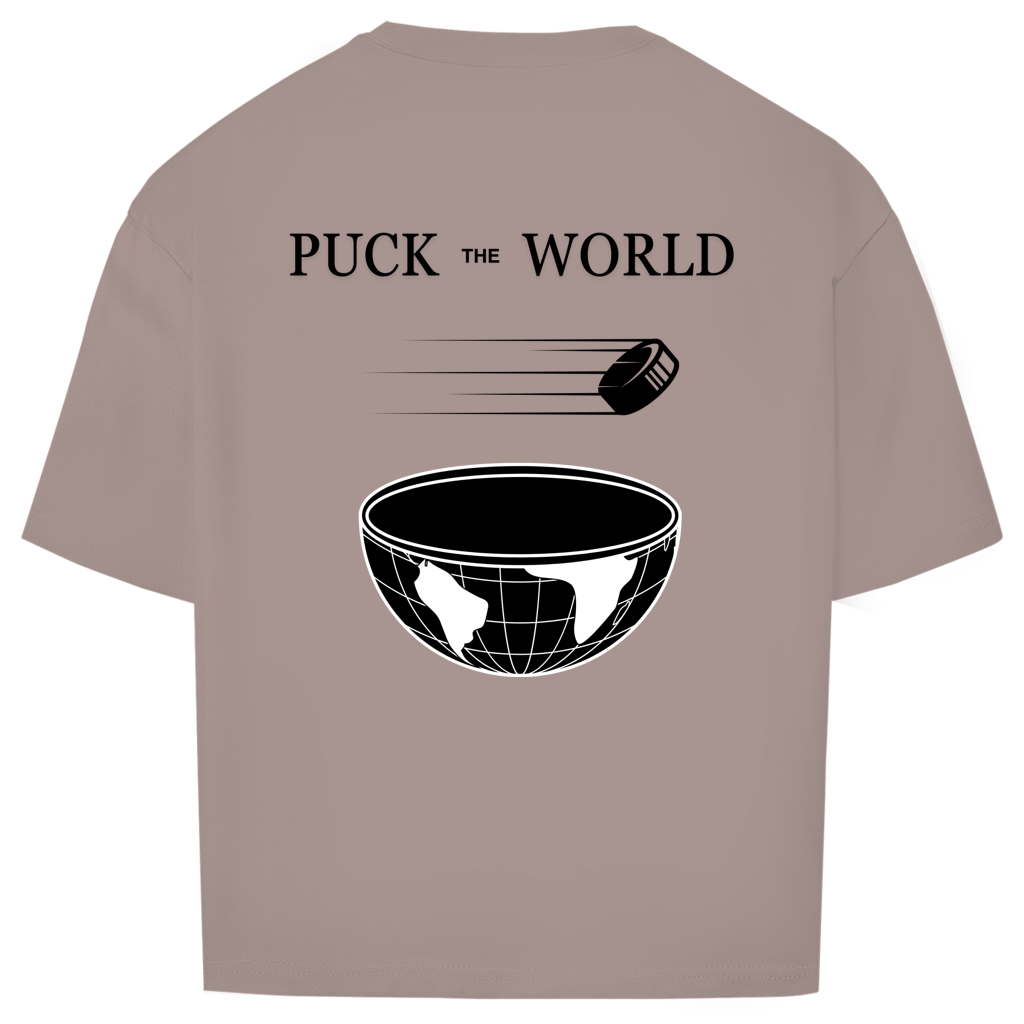 Oversize T-Shirt PUCK THE WORLD