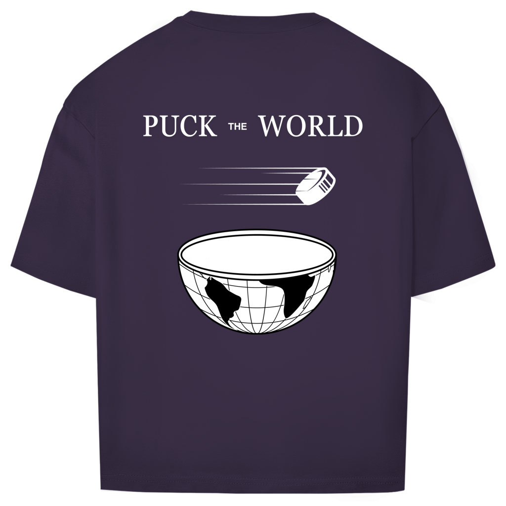 Oversize T-Shirt PUCK THE WORLD