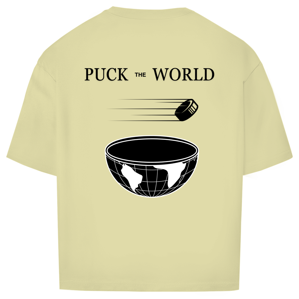 Oversize T-Shirt PUCK THE WORLD